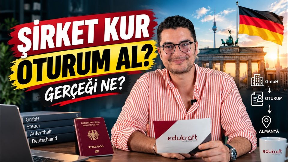 Almanya’da şirket kurarak oturum nasıl alınır? — YouTube videosu kapağı